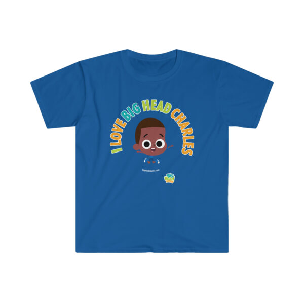 I LOVE BIG HEAD CHARLES ADULT Tee - Image 4