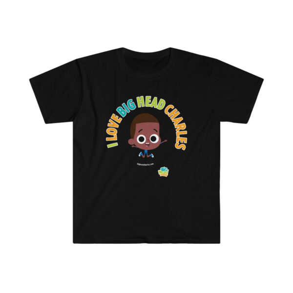I LOVE BIG HEAD CHARLES ADULT Tee - Image 2