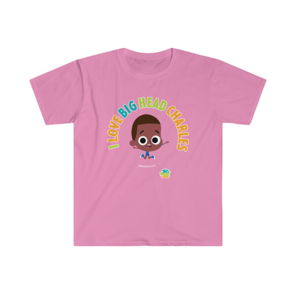 I LOVE BIG HEAD CHARLES ADULT Tee - Image 5