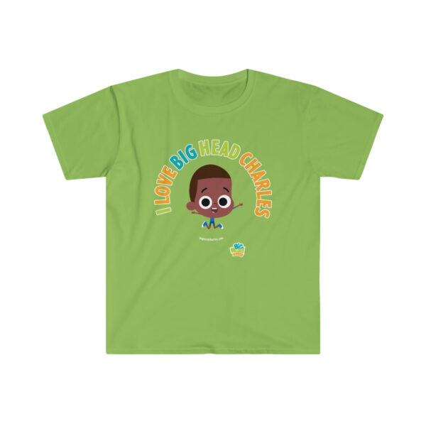 I LOVE BIG HEAD CHARLES ADULT Tee - Image 3