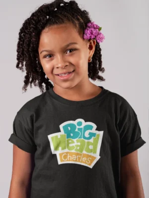Young girl in BHC logo shirt.