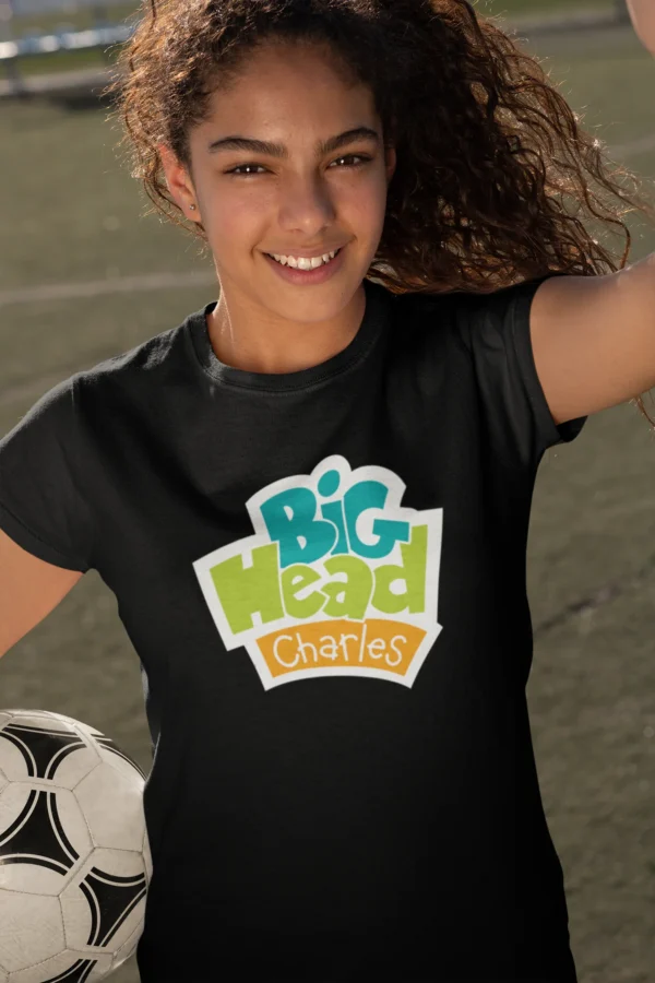 BIG HEAD CHARLES LOGO ADULT TEE