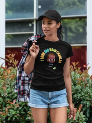 I LOVE BIG HEAD CHARLES ADULT Tee