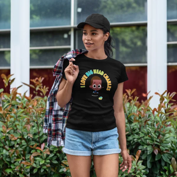 I LOVE BIG HEAD CHARLES ADULT Tee