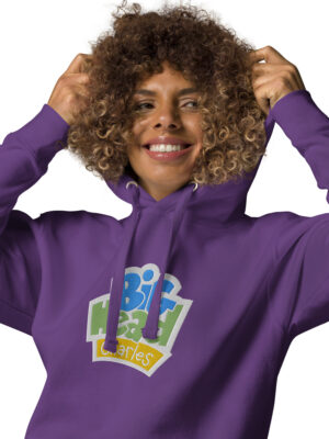 BHC Logo White Outline Hoodie (Adults)